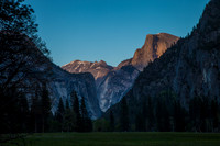 Half Dome from Cooks Meadow