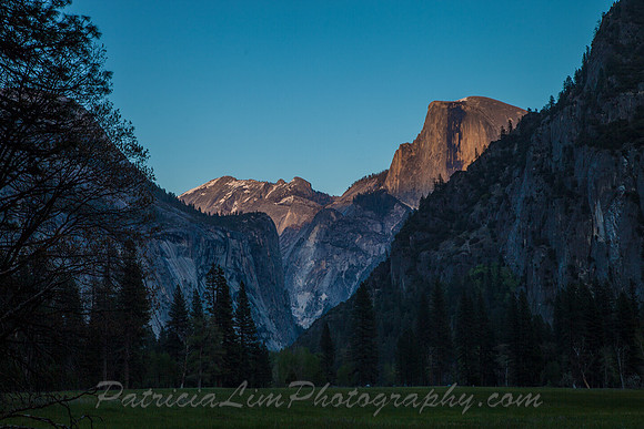 Half Dome from Cooks Meadow