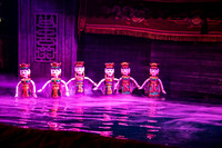 Water puppets in Hanoi, Vietnam