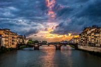 Magical Sunset from the Ponte Vecchio _MG_6927