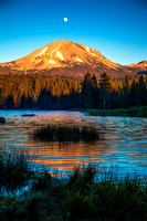 Mount Lassen Sunset over Manzanita Lake_MG_6909